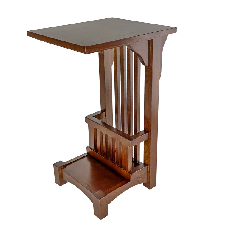 Foundry Select Solid Wood Top C Table End Table Wayfair Canada